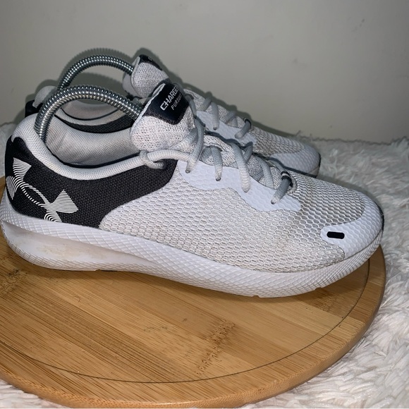 Under Armour Charged Pursuit Men’s Shoes Size 9 Grey/Dark Grey - Picture 3 of 9